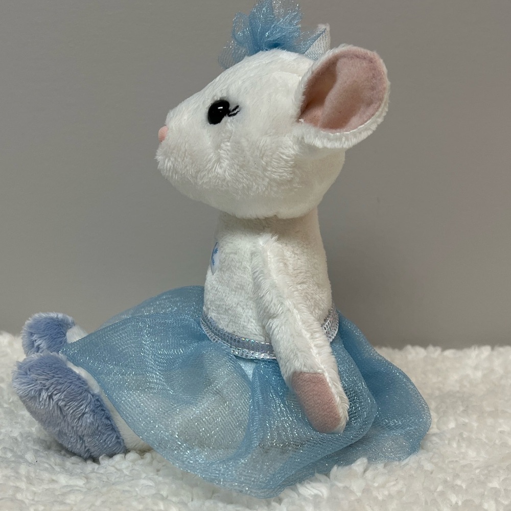 Douglas Toys Plush "Winter Mouse Snowflake" Plush Toy NWOT - Picture 4 of 6